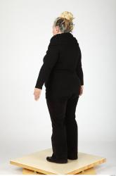 Whole Body Woman Casual Overweight Studio photo references